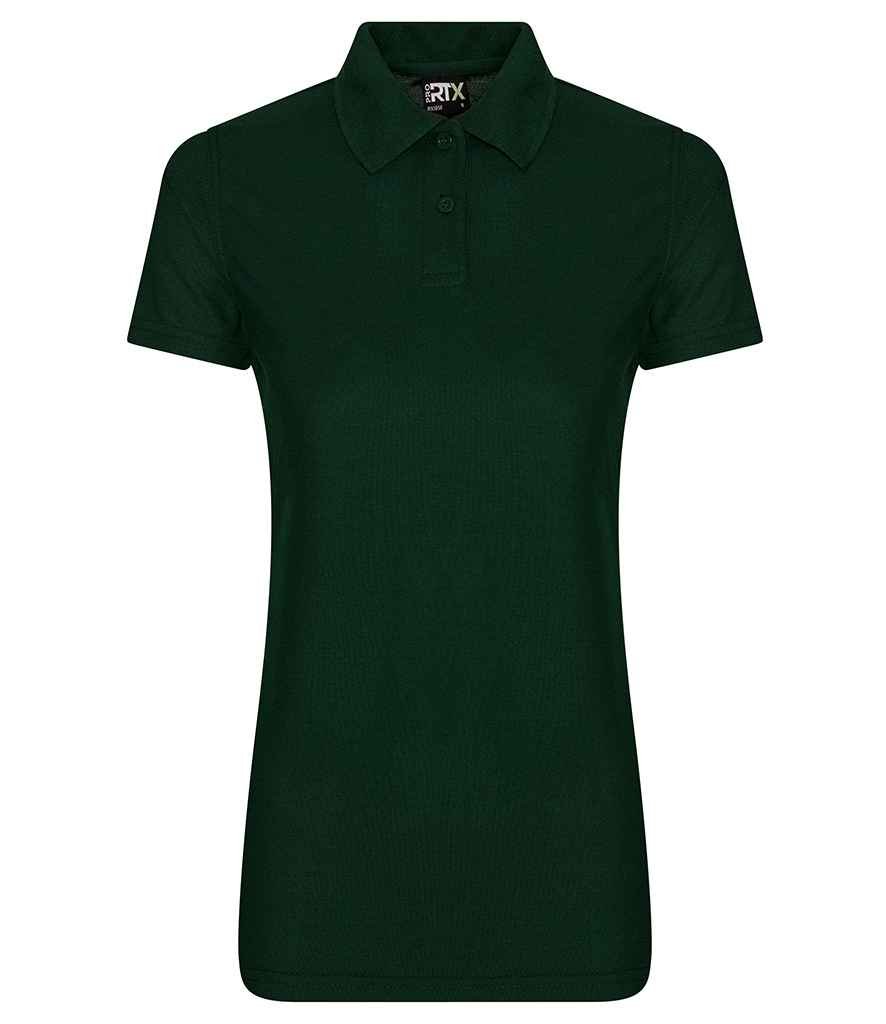 Pro RTX Ladies Pro Polyester Polo Shirt | Bottle Green