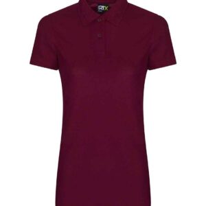 Pro RTX Ladies Pro Polyester Polo Shirt | Burgundy