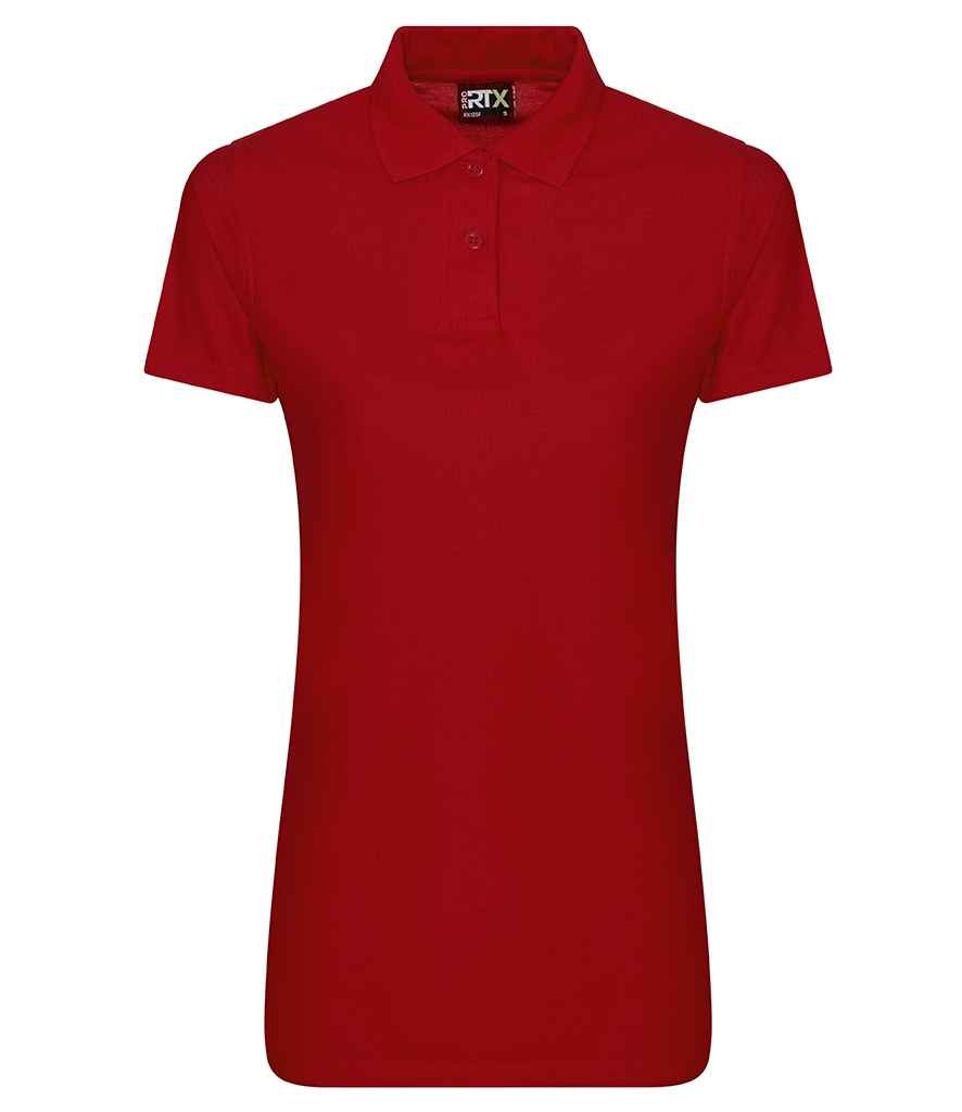 Pro RTX Ladies Pro Polyester Polo Shirt | Red
