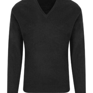 Pro RTX Pro Acrylic V Neck Sweater | Black