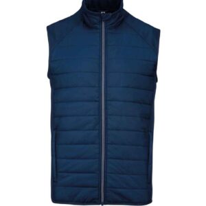 Proact Dual Fabric Sports Bodywarmer | Sporty Navy/Sporty Navy