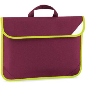 Quadra Enhanced-Viz Book Bag | Burgundy