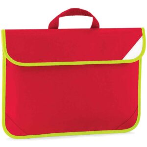 Quadra Enhanced-Viz Book Bag | Classic Red