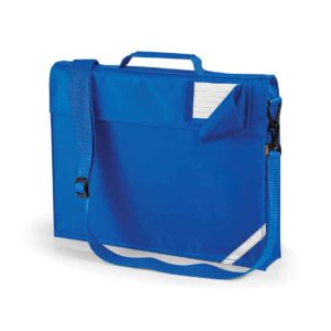 Quadra Junior Book Bag with Strap | Bright Royal