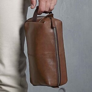 Quadra NuHide® Wash Bag | Tan