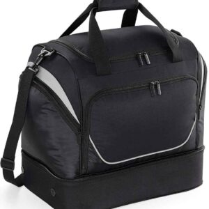 Quadra Pro Team Hardbase Holdall | Black/Light Grey