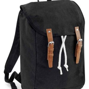 Quadra Vintage Rucksack | Black