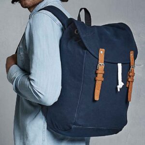 Quadra Vintage Rucksack | French Navy