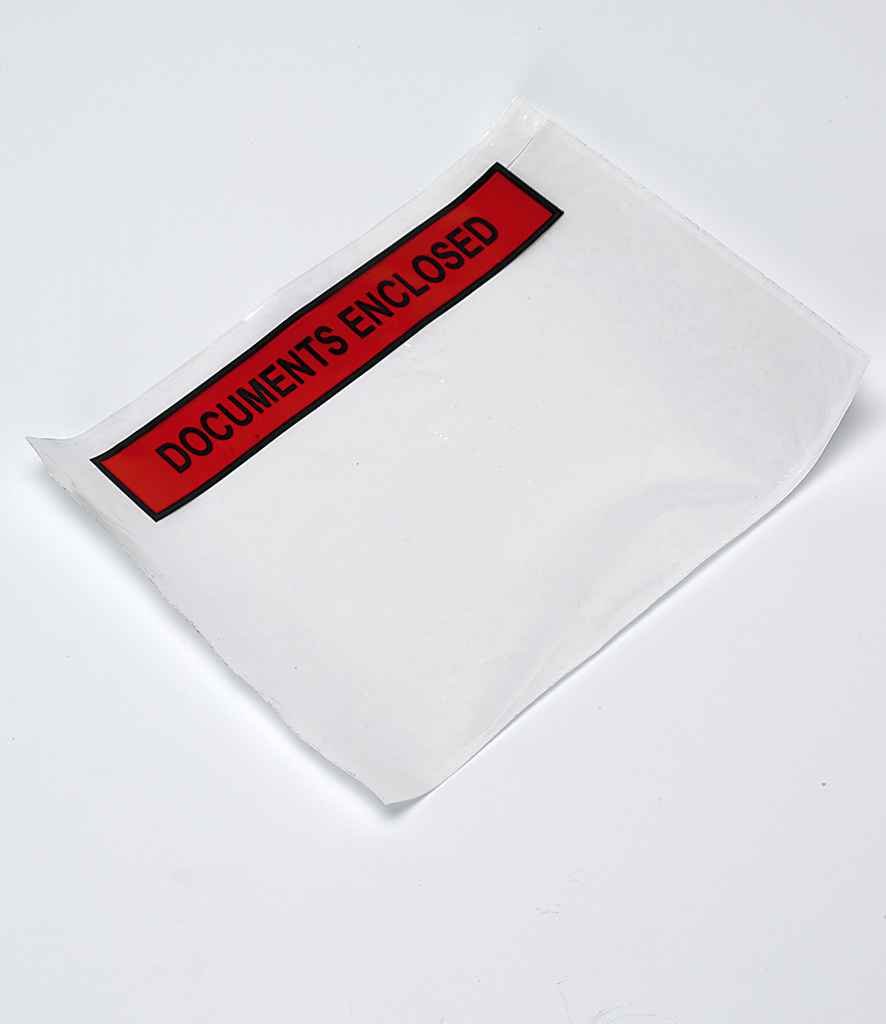 Recyclable Document Enclosed Wallet | Clear