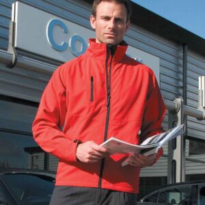 Result Base Layer Soft Shell Jacket | Red