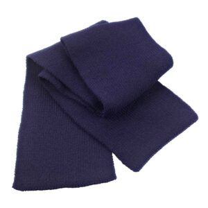 Result Classic Heavy Knit Scarf | Navy