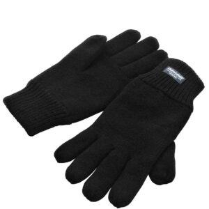 Result Classic Lined Thinsulate™ Gloves | Black