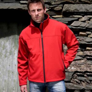 Result Classic Soft Shell Jacket | Red