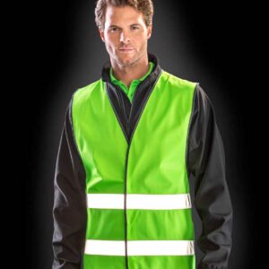 Result Core Enhanced Vis Vest | Lime Green