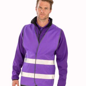 Result Core Enhanced Vis Vest | Purple