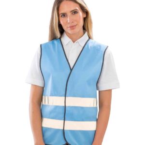 Result Core Enhanced Vis Vest | Sky Blue
