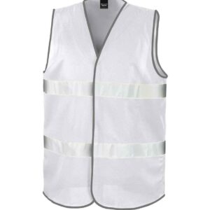 Result Core Enhanced Vis Vest | White