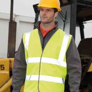 Result Core Hi-Vis Motorway Vest | Fluorescent Yellow