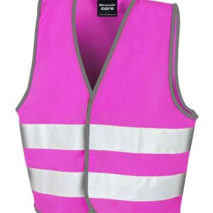 Result Core Kids Enhanced Vis Vest | Pink