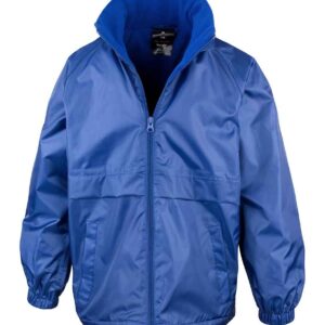 Result Core Kids Micro Fleece Lined Jacket | Royal Blue