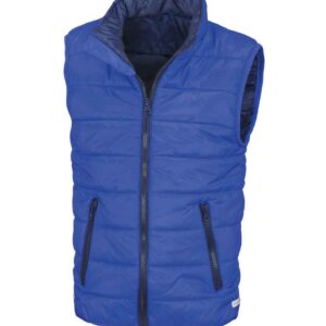 Result Core Kids Padded Bodywarmer | Royal Blue/Navy