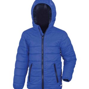 Result Core Kids Padded Jacket | Royal Blue/Navy