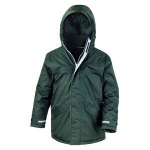 Result Core Kids Winter Parka Jacket | Bottle Green