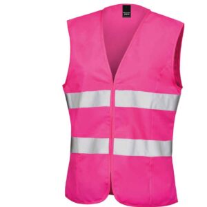Result Core Ladies Hi-Vis Vest | Fluorescent Pink