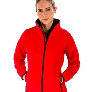 Result Core Ladies Printable Soft Shell Jacket | Red/Black