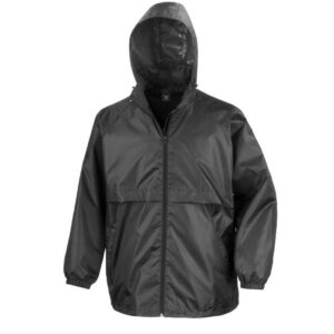 Result Core Lightweight Lined Waterproof Jacket | Black