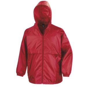 Result Core Lightweight Lined Waterproof Jacket | Red