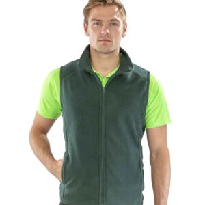 Result Core Micro Fleece Gilet | Forest Green