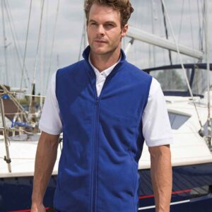 Result Core Micro Fleece Gilet | Royal Blue