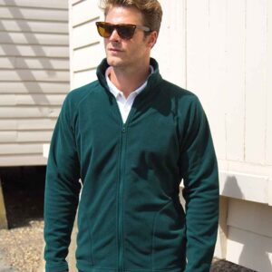 Result Core Micro Fleece Jacket | Forest Green