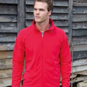 Result Core Micro Fleece Jacket | Red