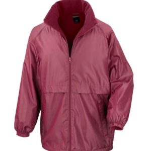 Result Core Micro Fleece Lined Jacket | Burgundy