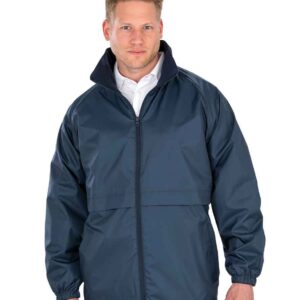 Result Core Micro Fleece Lined Jacket | Navy