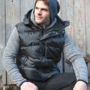 Result Core Nova Lux Padded Bodywarmer | Black