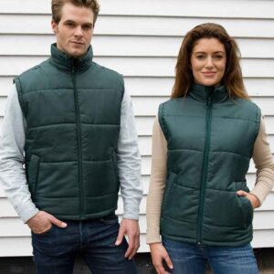 Result Core Padded Bodywarmer | Bottle Green