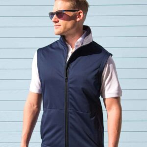 Result Core Soft Shell Bodywarmer | Navy