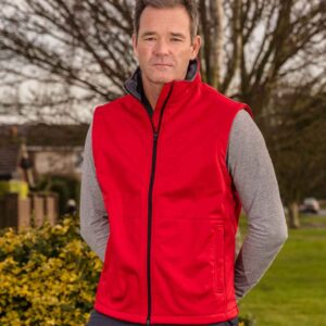 Result Core Soft Shell Bodywarmer | Red