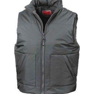 Result Fleece Lined Bodywarmer | Dark Grey