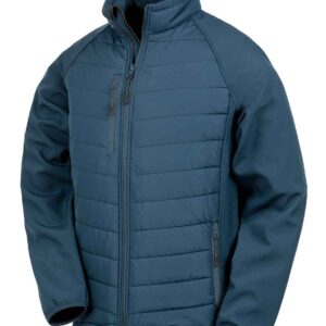 Result Genuine Recycled Compass Padded Jacket | Navy/Navy