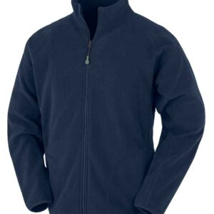 Result Genuine Recycled Micro Fleece Jacket | Navy