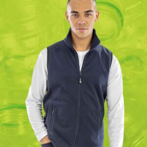 Result Genuine Recycled Polarthermic Fleece Bodywarmer | Navy