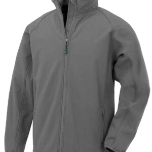 Result Genuine Recycled Printable Soft Shell Jacket | Workguard Grey