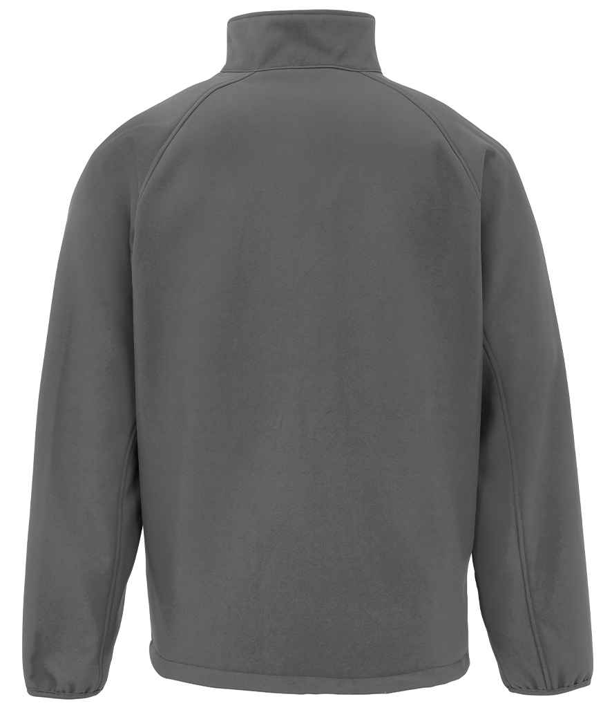 Result Genuine Recycled Printable Soft Shell Jacket | Workguard Grey - Image 2