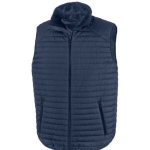 Result Genuine Recycled Thermoquilt Gilet | Navy/Navy
