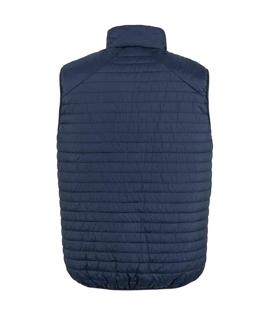Result Genuine Recycled Thermoquilt Gilet | Navy/Navy - Image 2