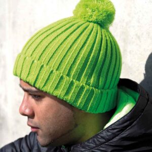 Result HDi Quest Knitted Hat | Lime Green